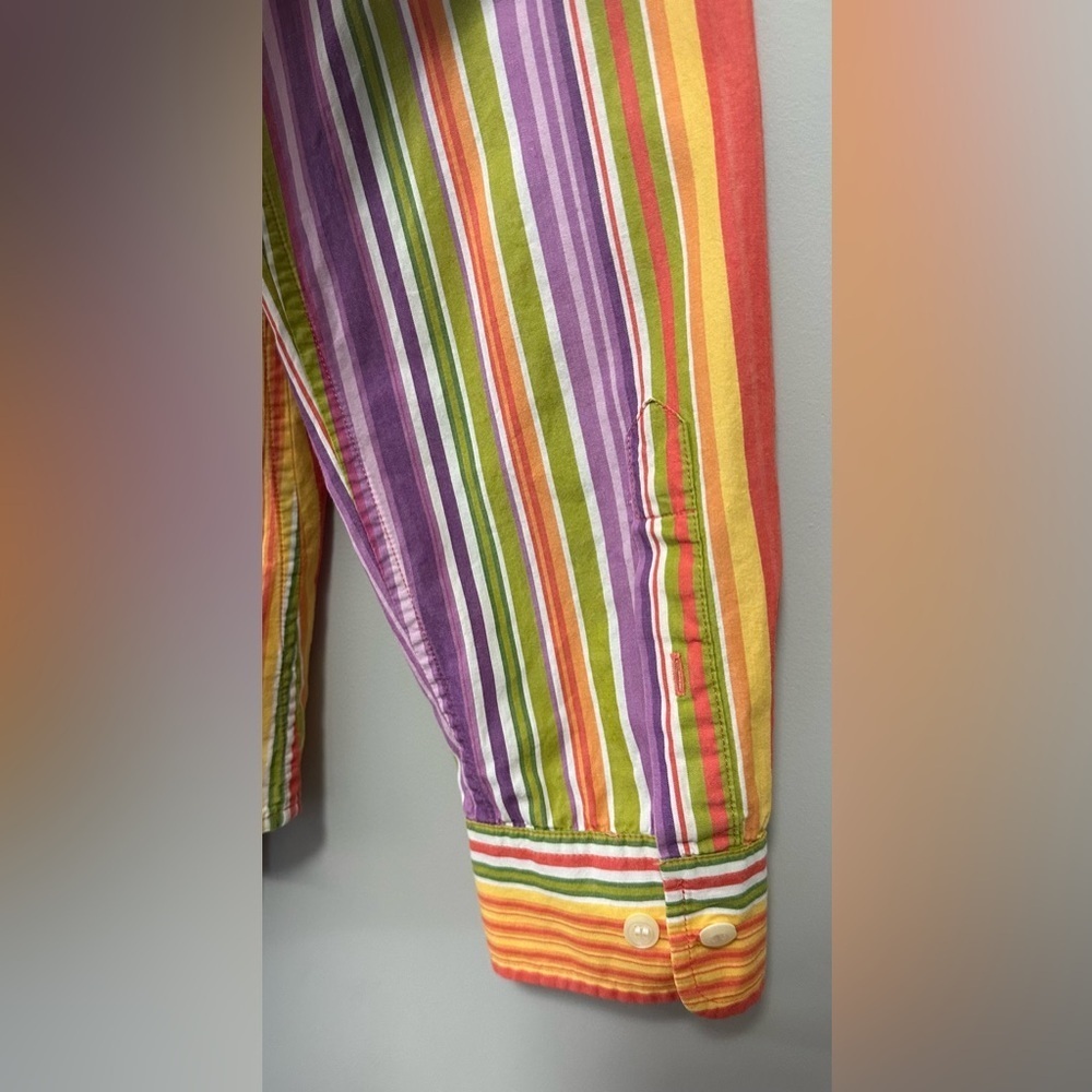 Jones New York Sport Women’s Multicolor Long Sleeve Button-Up Shirt 🌟 - Picture 6 of 11